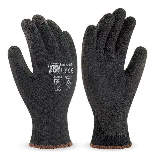 Guante nylon para frío 688-NYLF - Referencia 688NYLFRSIN